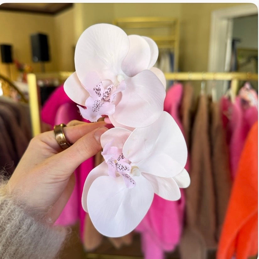 Flowerclip light pink large