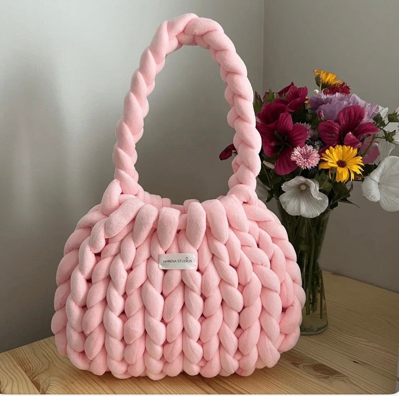 PINK BUBBLE BAG in LARGE