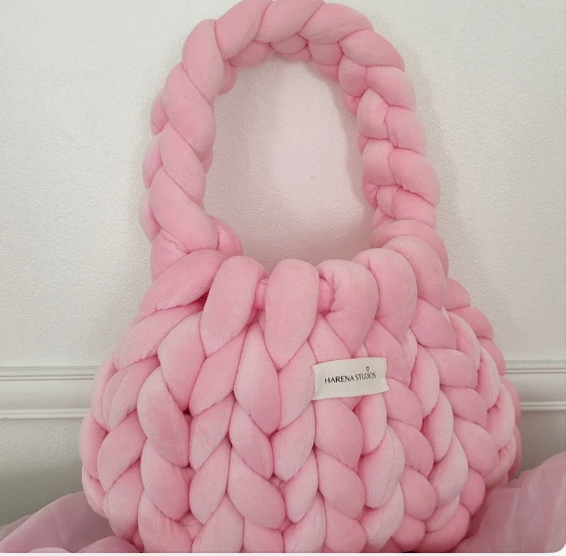 PINK BUBBLE BAG in MEDIUM