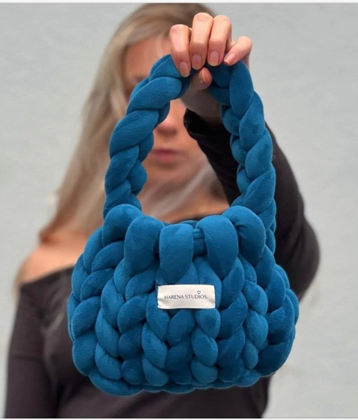 Navy BUBBLE mini