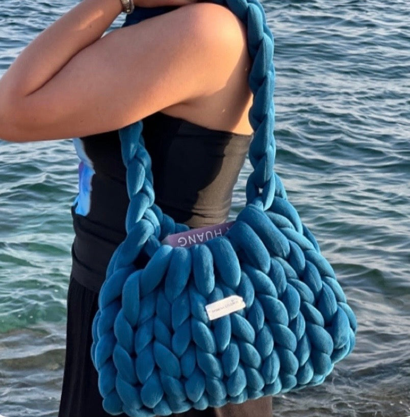 Navy BUBBLE large