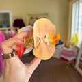 Flowerclip tan small