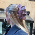 Flowerclip leopard large