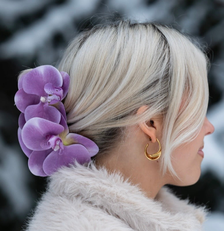 Flowerclip lilac large