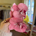 Flowerclip blush large