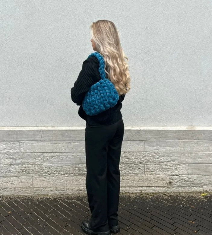 Navy BUBBLE large