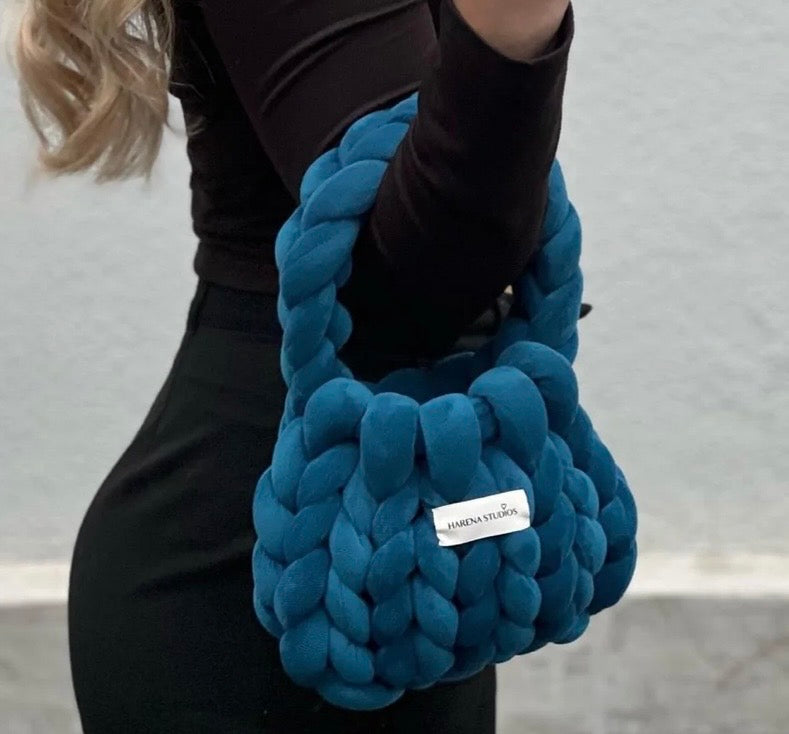 Navy BUBBLE mini