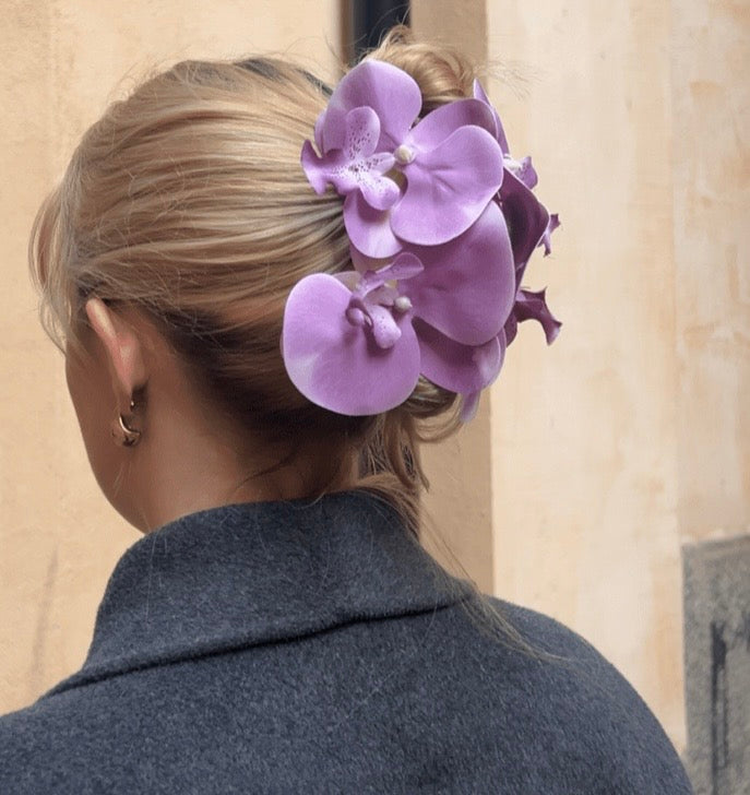 Flowerclip lilac large