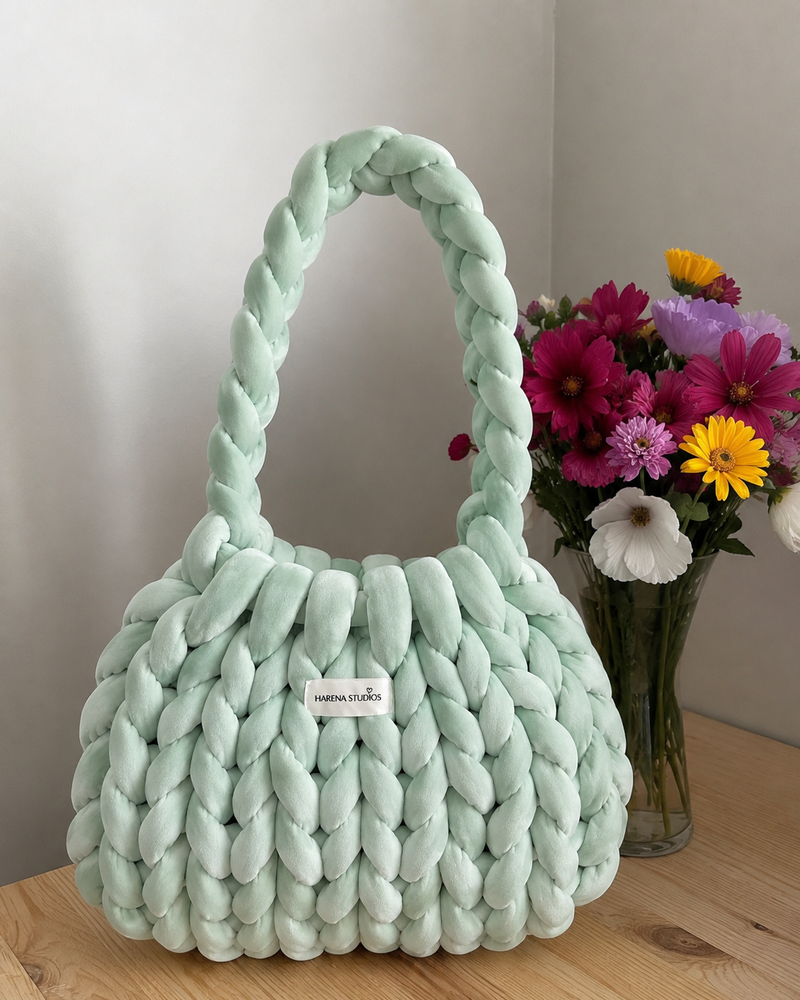 MINT GREEN BUBBLE LARGE