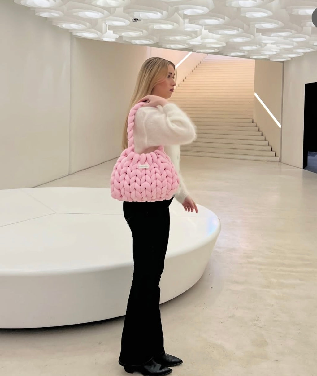 PINK BUBBLE BAG in LARGE